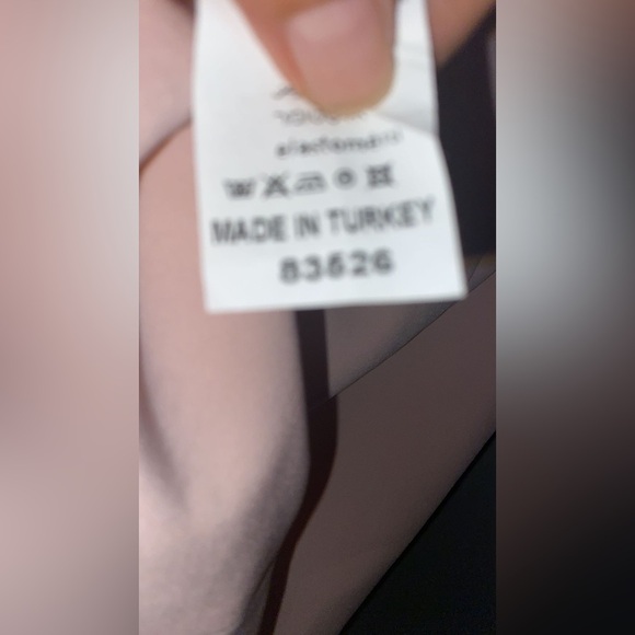 La Pateau Women's Mini Dress with Ruffled Sleeves - White & Pink - Picture 3 of 7